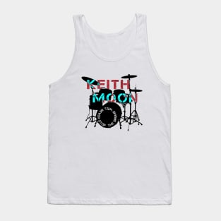 Keith Moon Drums Music D7 Tank Top